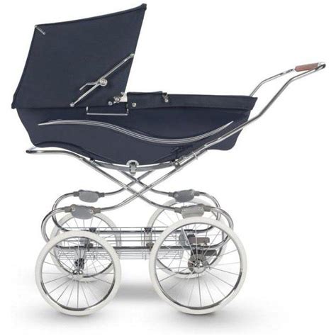 silver cross hard body pram.